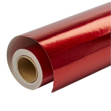 Metallic Paper - 500mm x 10m Roll - Red