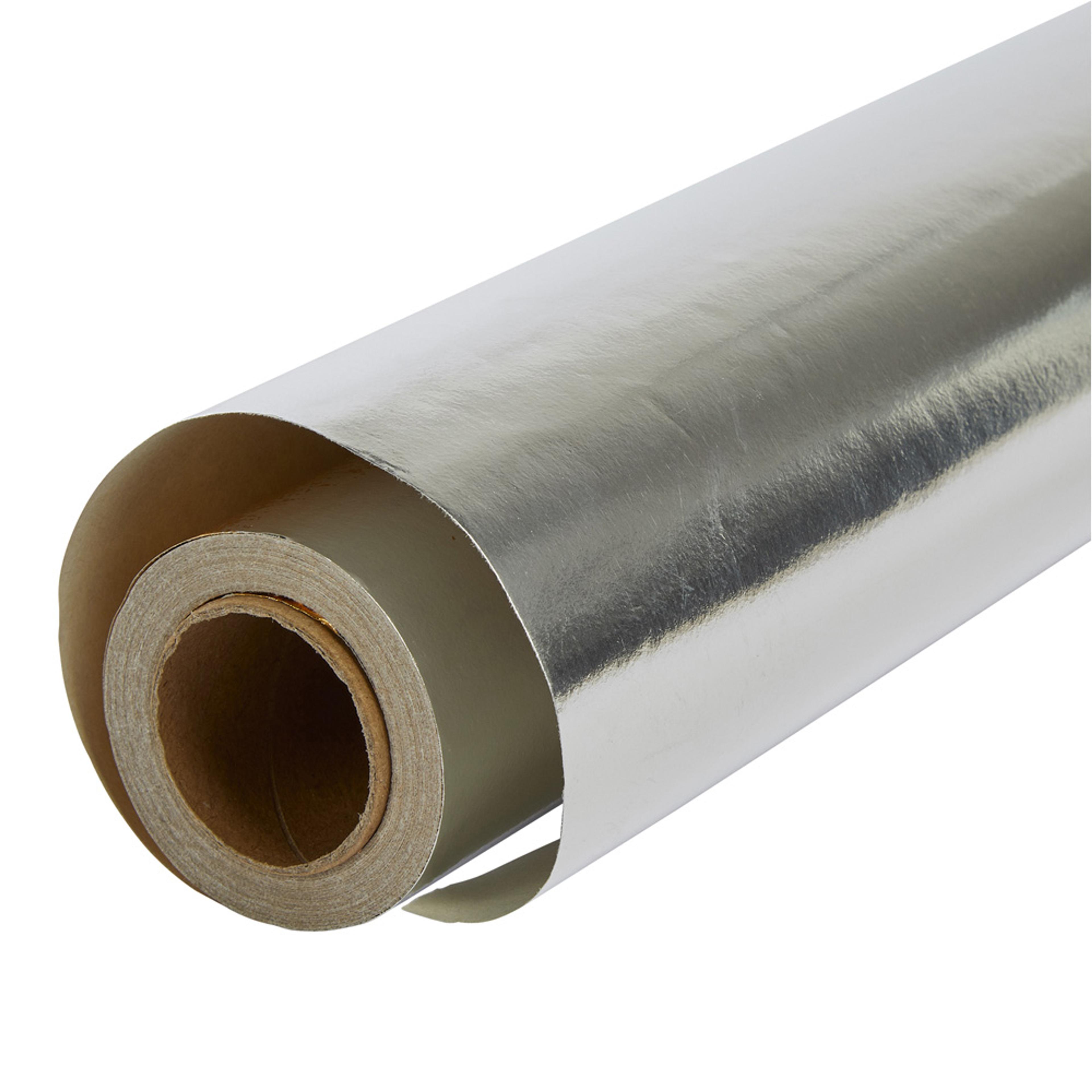 Metallic Paper - 500mm x 10m Roll - Silver