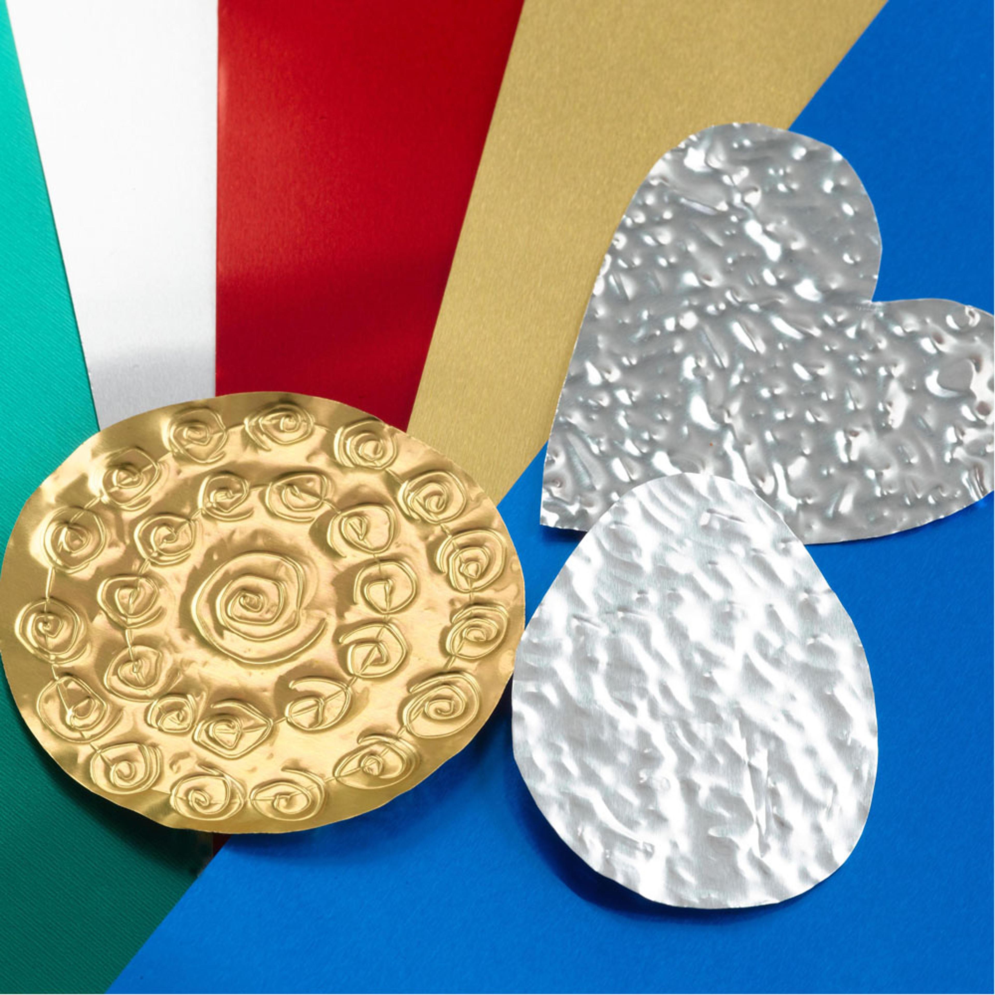 Coloured Embossing Foil Sheet Pack