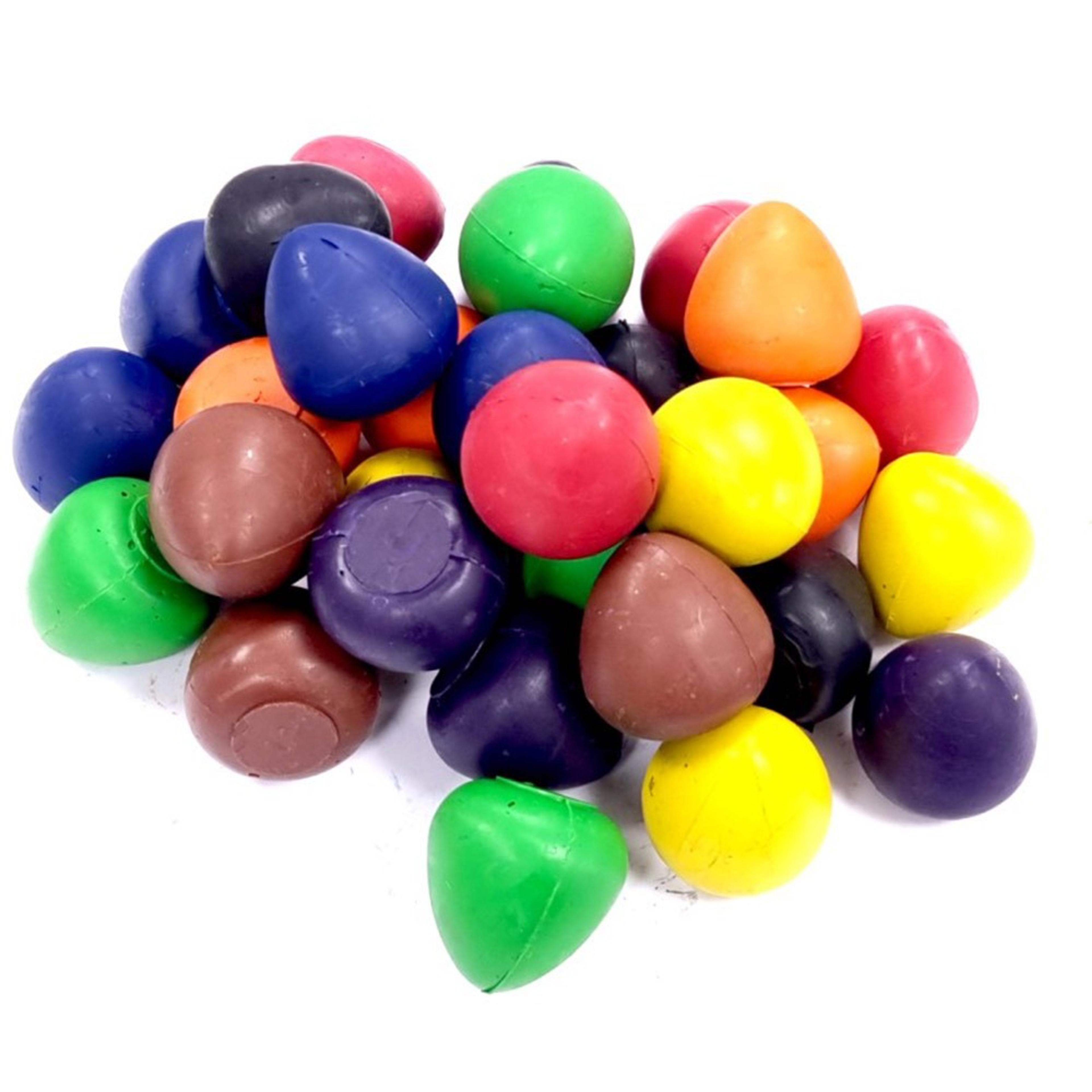 Wax Eggs Set of 8 