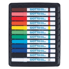 Giotto Decor Materials Pens. Pack of 12