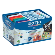 Giotto Decor Materials Pens. Pack of 48