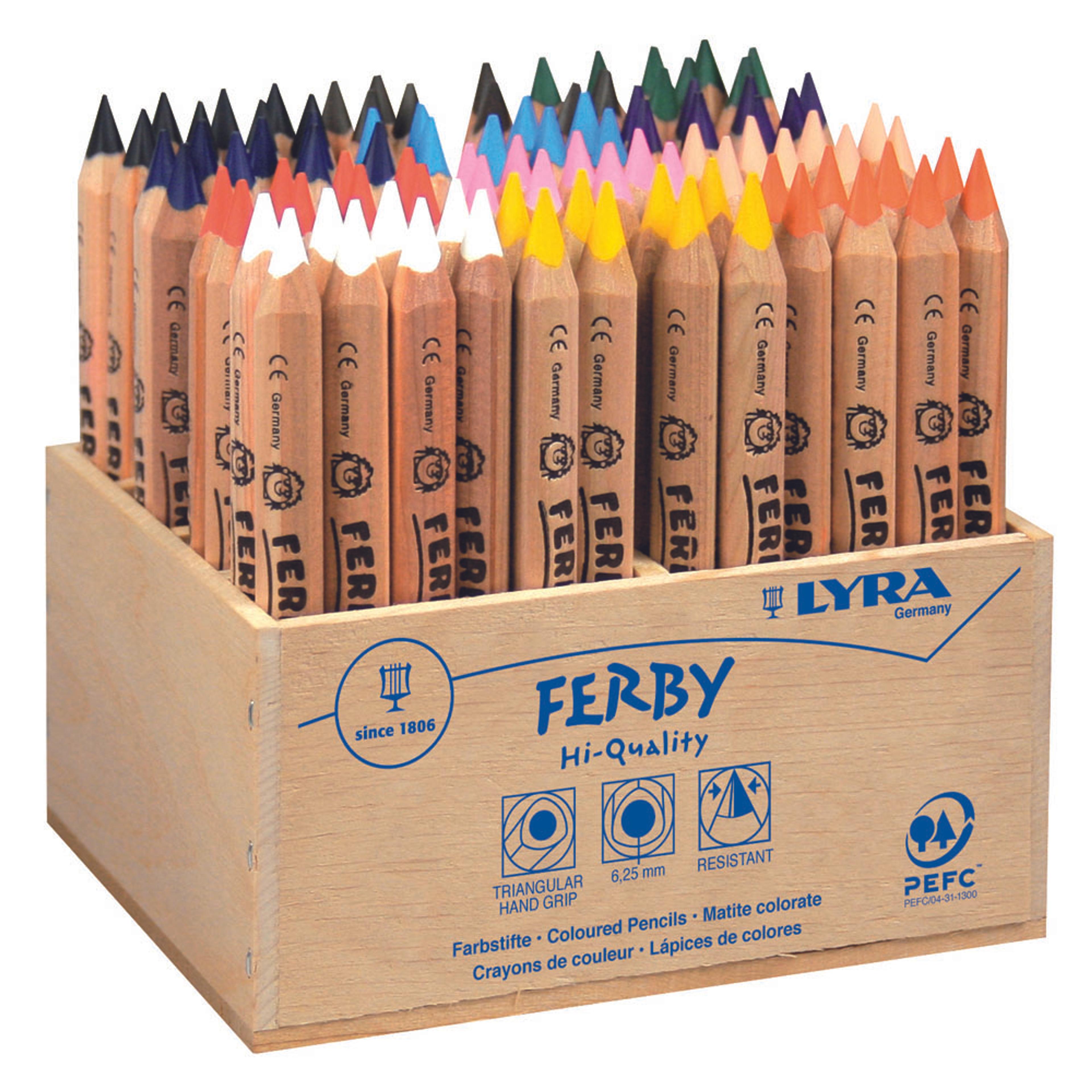 Lyra Ferby Colour Pencils. Pack of 96