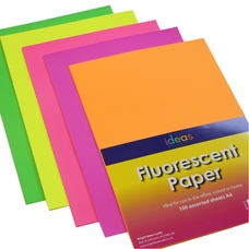 Fluorescent Paper A4 Assortment