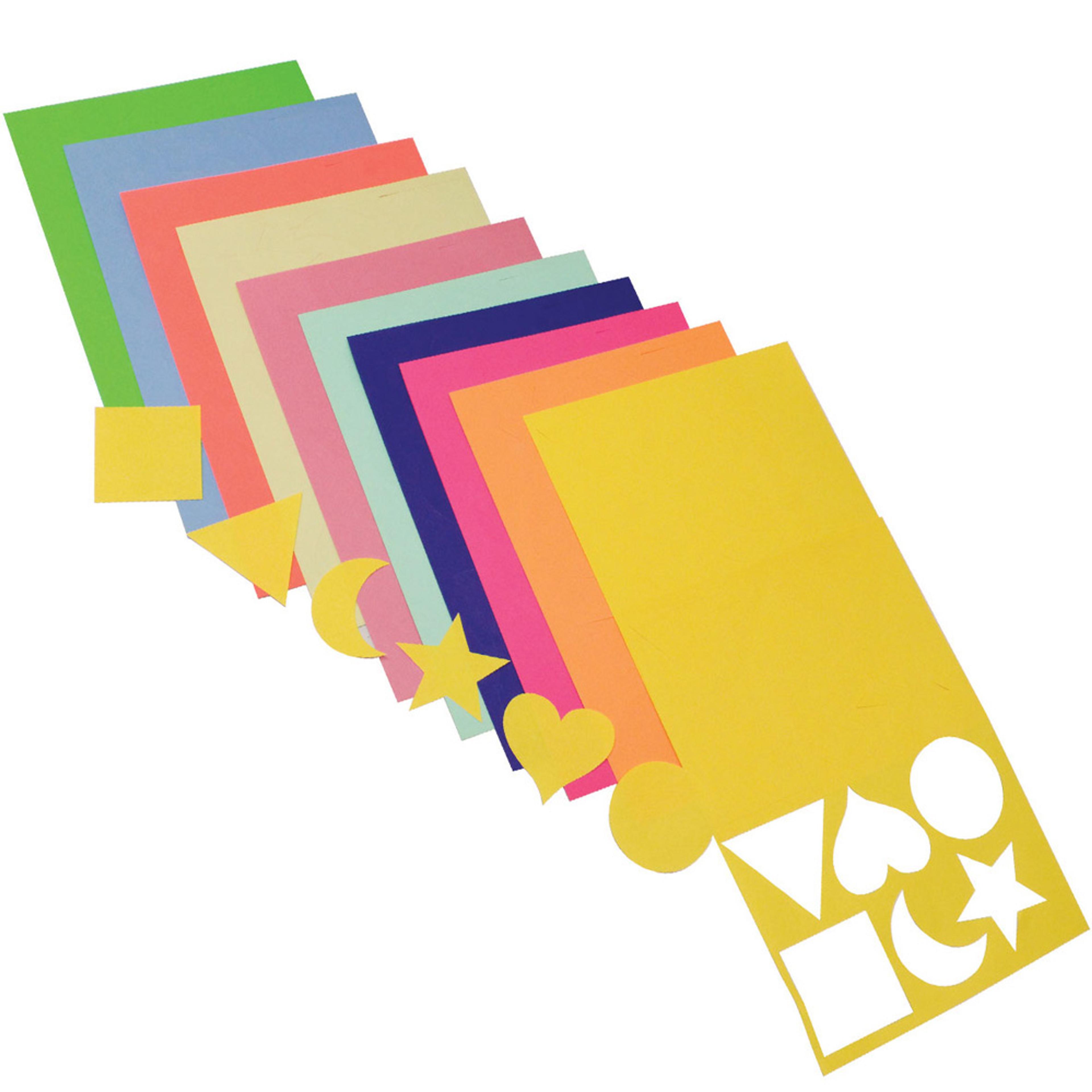 Gummed Paper Shapes