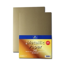Metallic Paper Sheets - Gold
