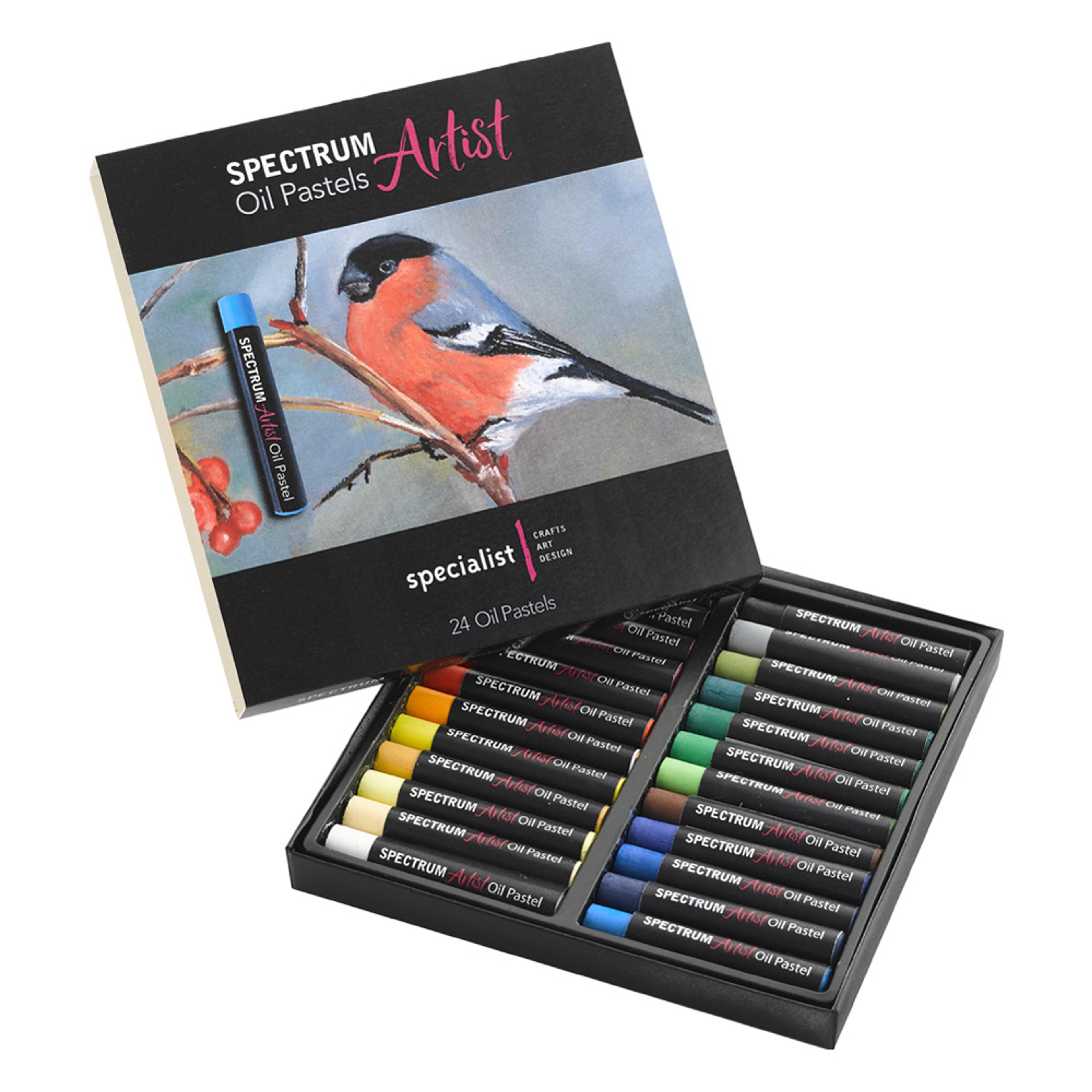 Spectrum Artist Oil Pastels - Pack of 24