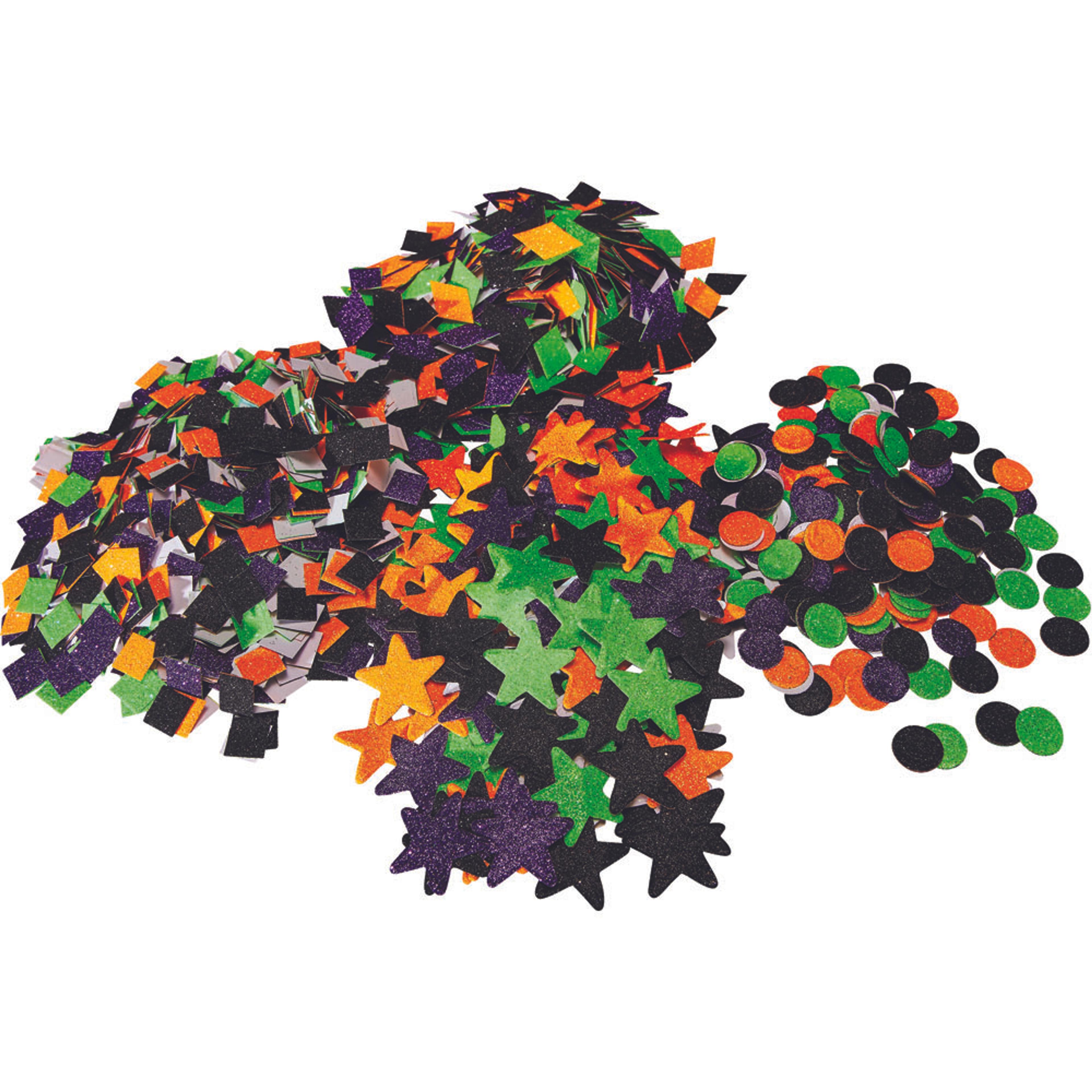 Halloween Glitter Shapes