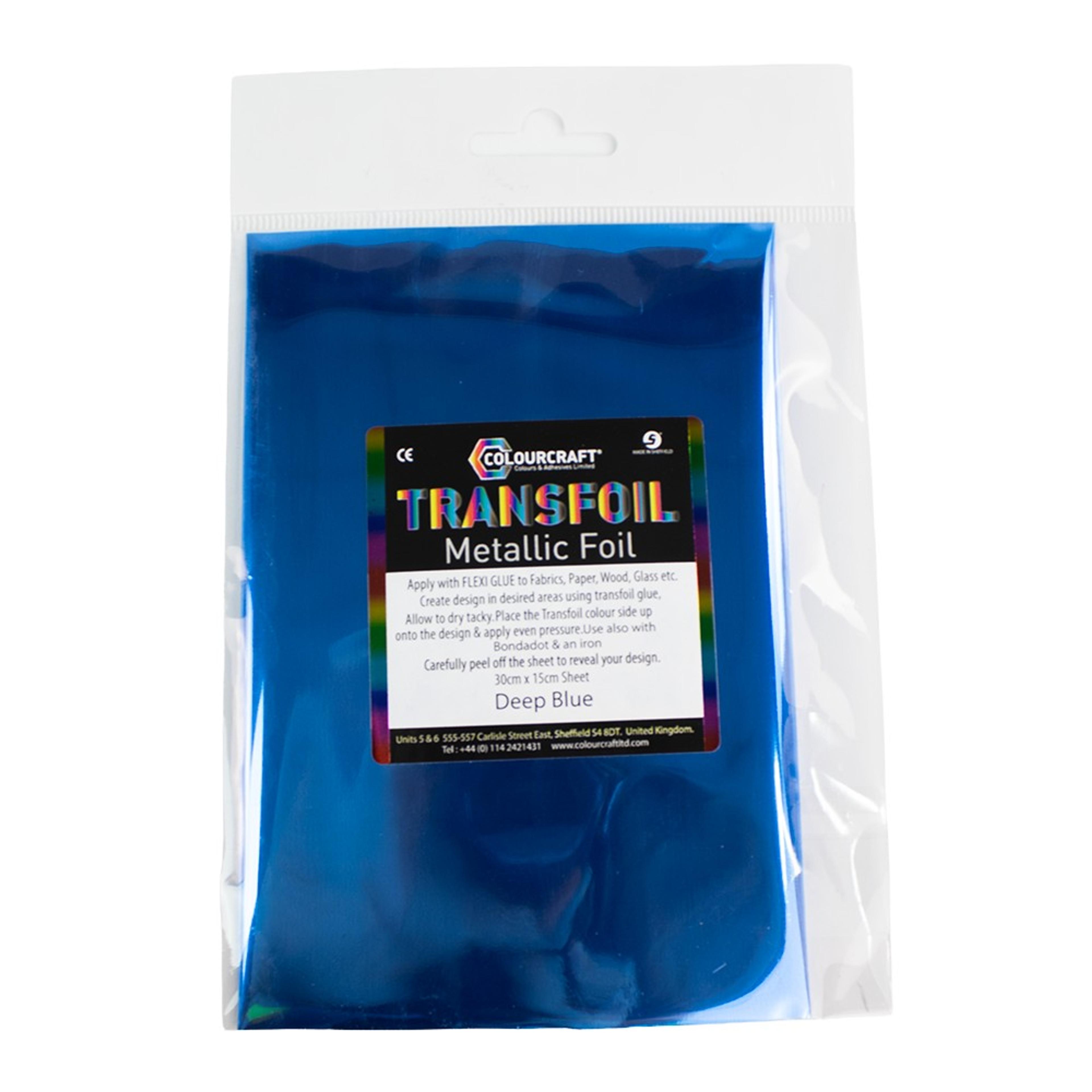 Transfer Foil 30cm x 15cm - Deep Blue