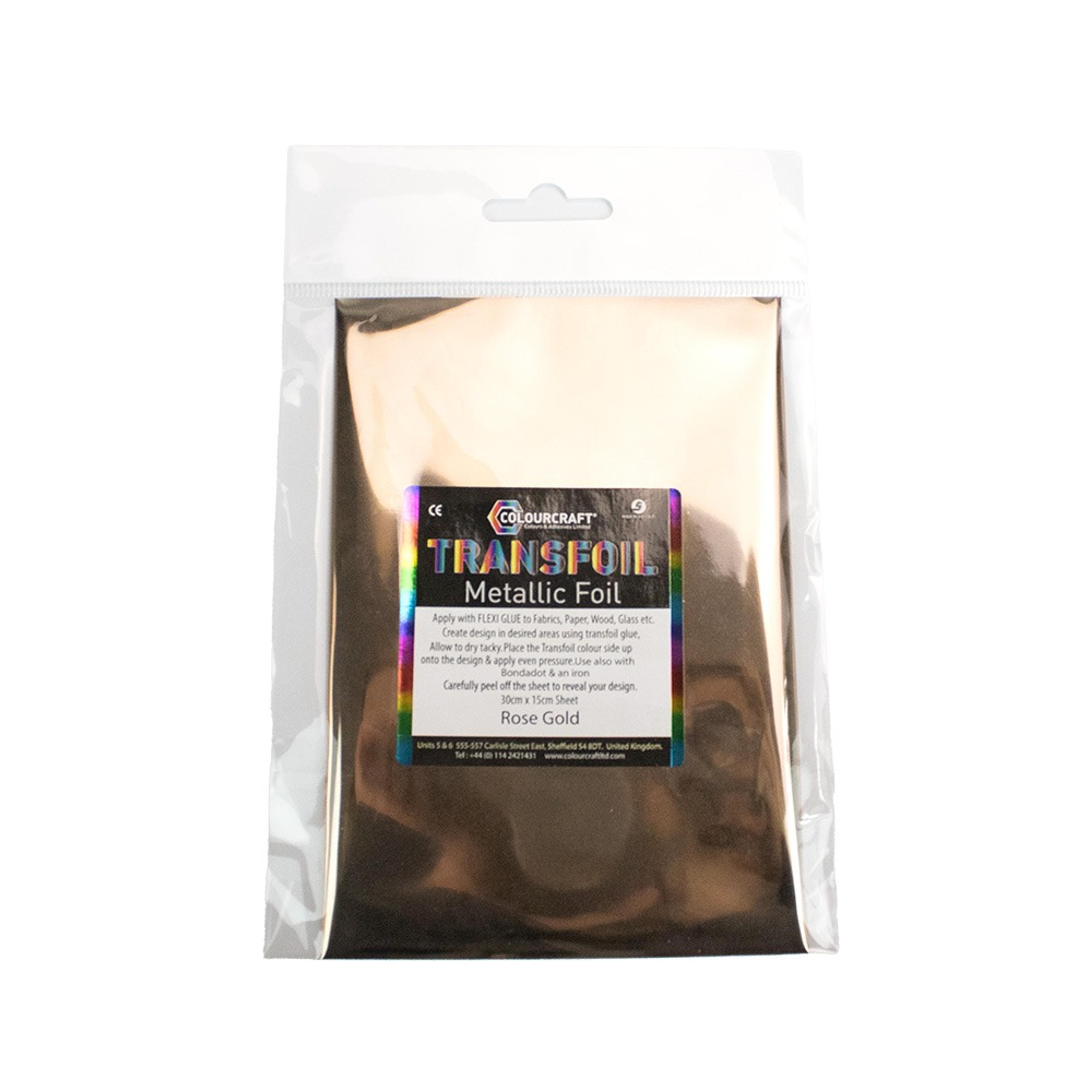 Transfer Foil 30cm x 15cm - Rose Gold