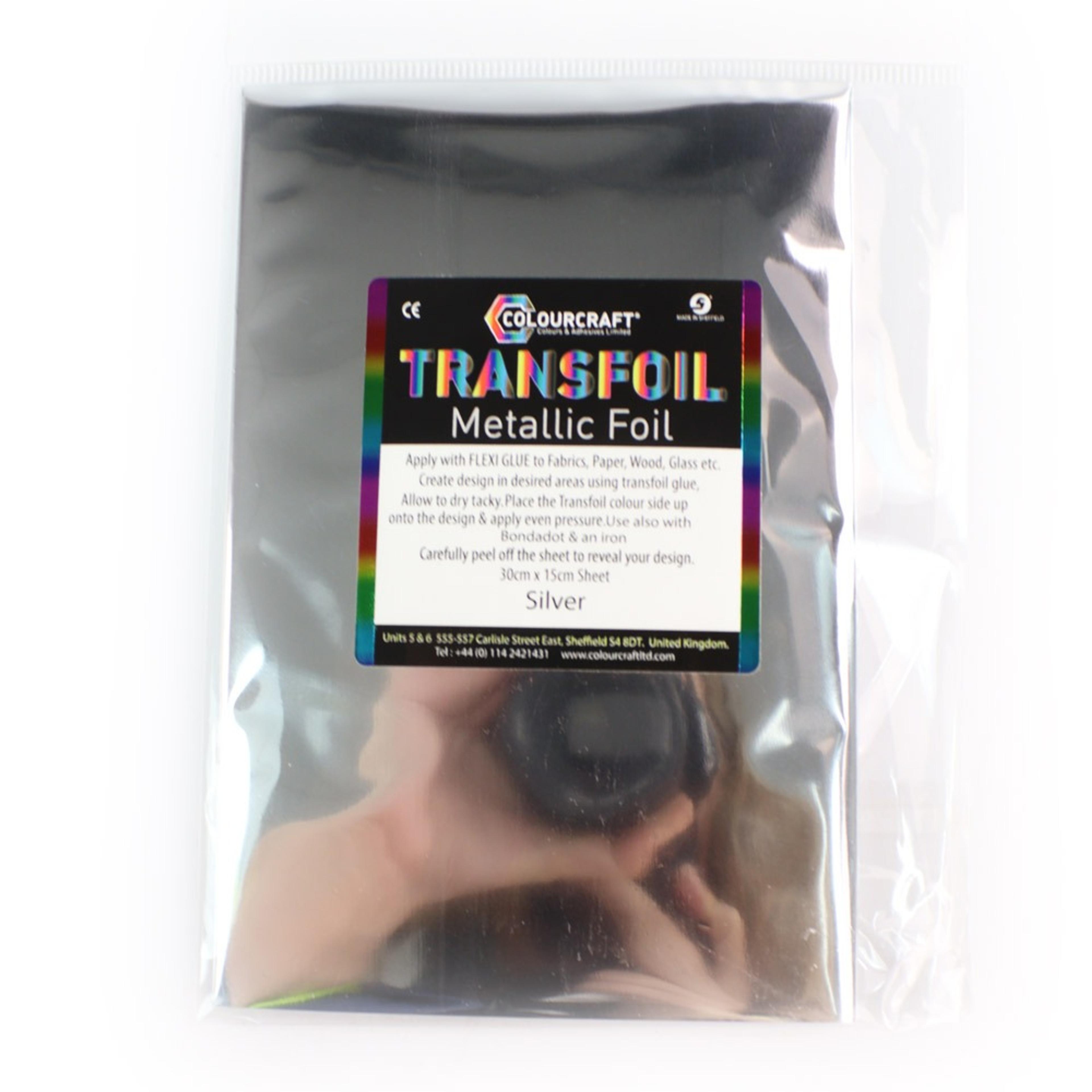 Transfer Foil 30cm x 15cm - Silver