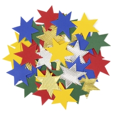 Corrugated Paper Stars. Pack of 50