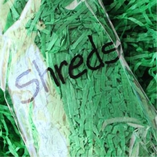 Paper Tissue Shreds - Green