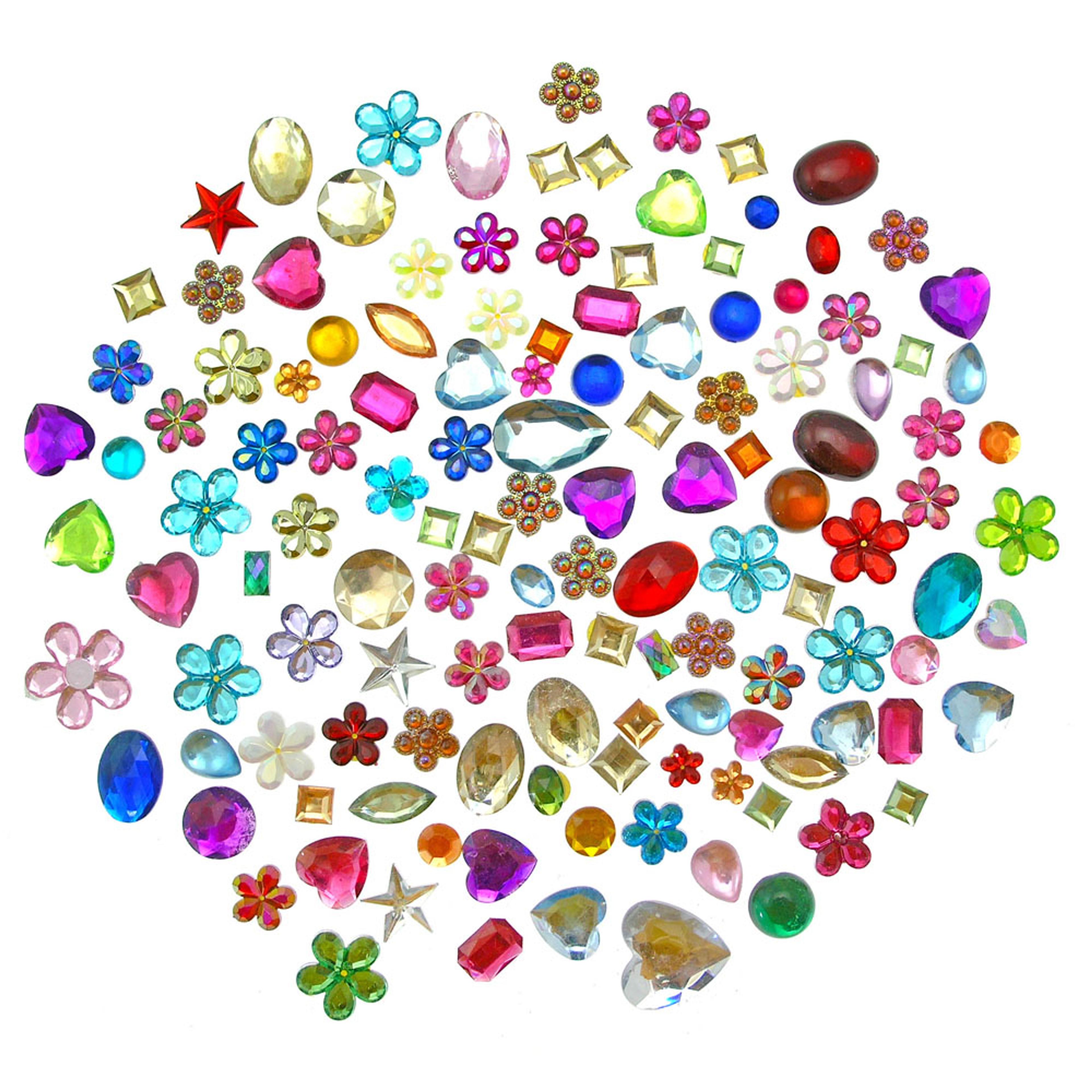 Self-Adhesive Acrylic Jewels