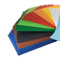 Perforated Card - Coloured. Pack of 40.
