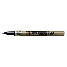 Sakura Pen-Touch Metallic Marker 1.0mm Fine Point - Gold