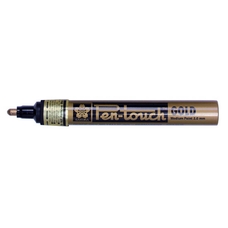 Sakura Pen-Touch Metallic Marker 2.0mm Medium Point - Gold