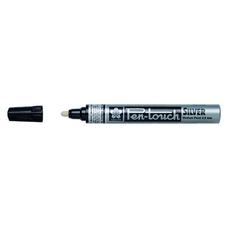 Sakura Pen-Touch Metallic Marker 2.0mm Medium Point - Silver