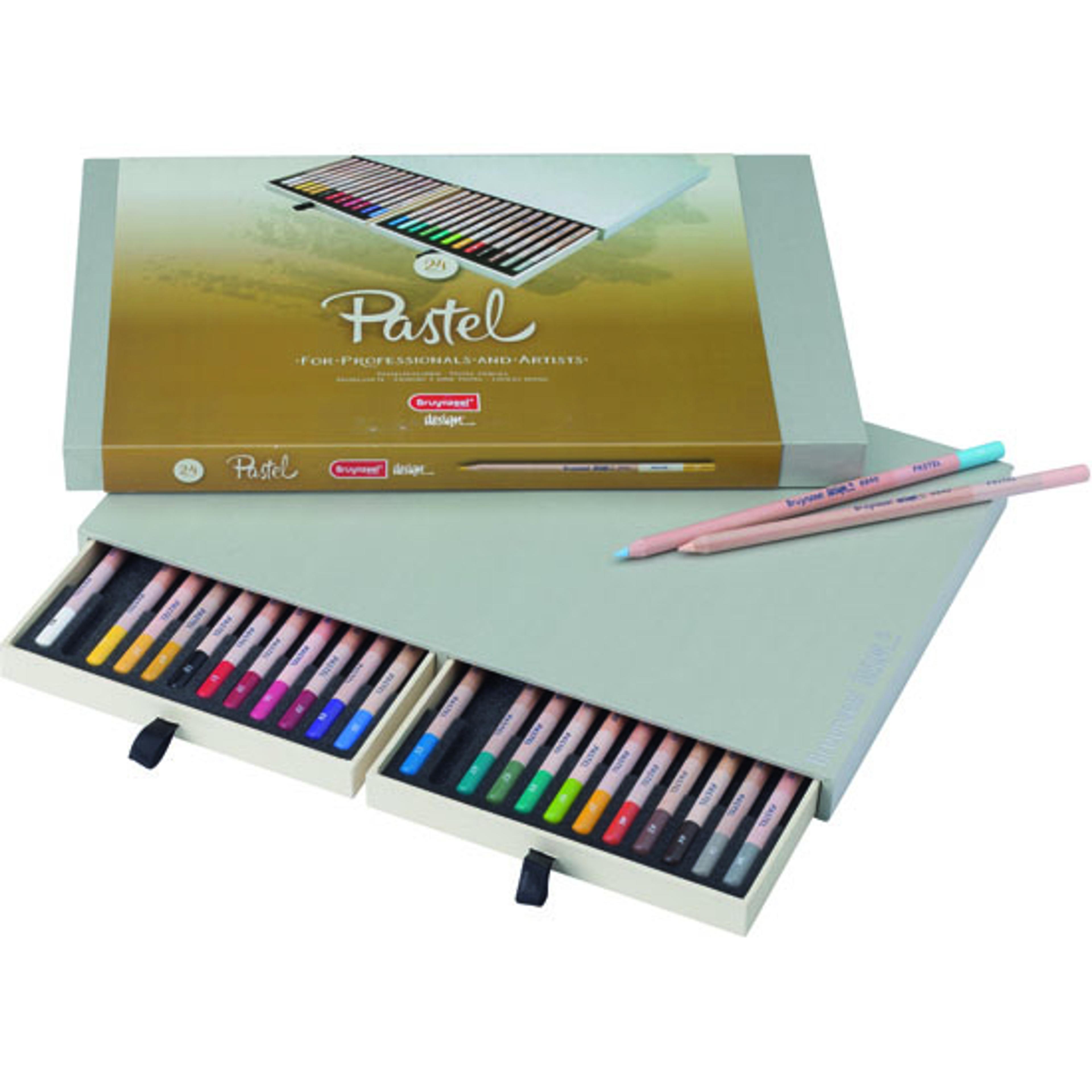 Bruynzeel Design Pastel Pencils. Set of 24
