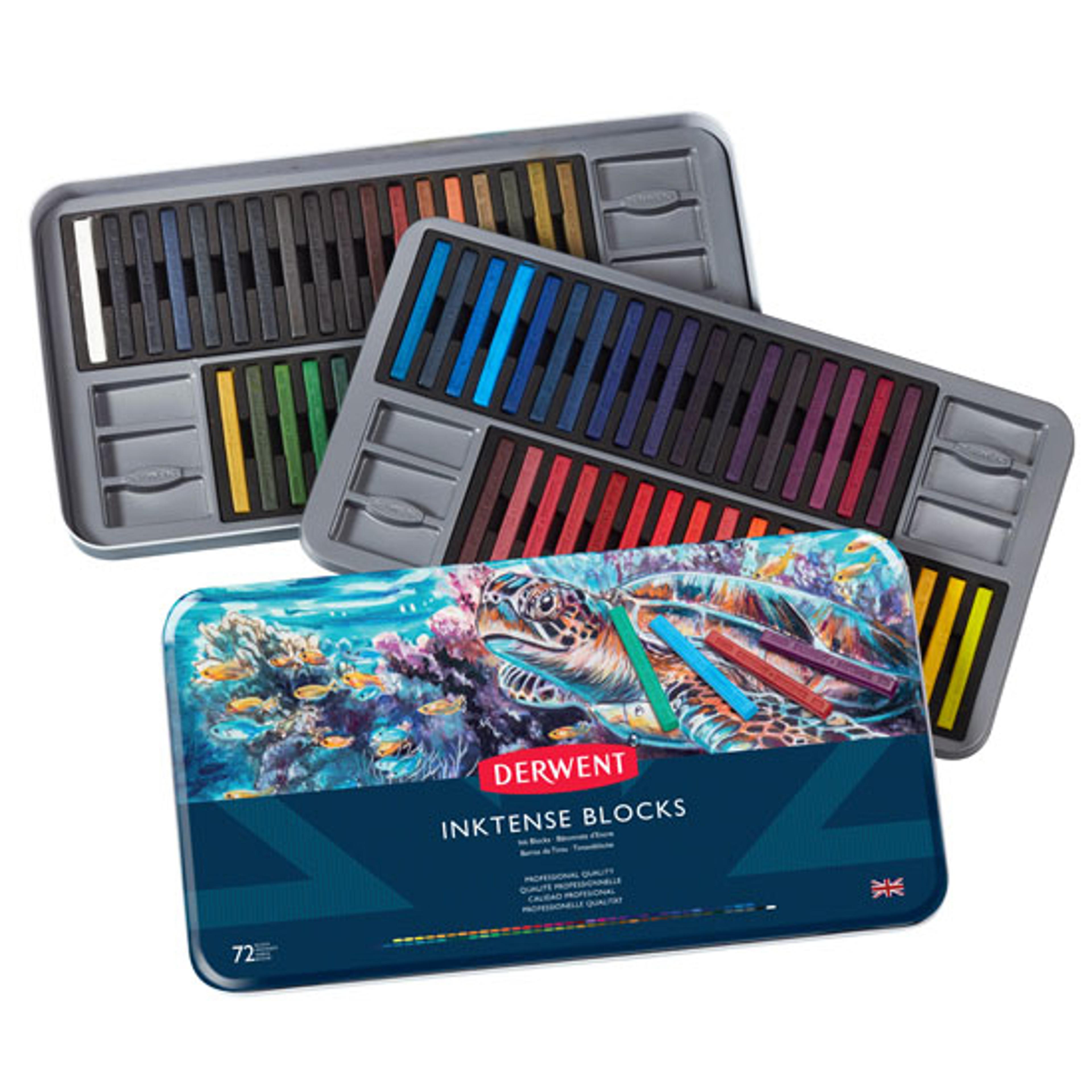 Derwent Inktense Blocks. Set of 72