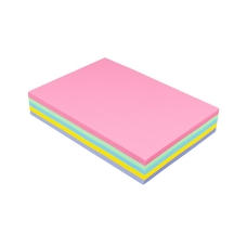 A4 Coloured Copier Card 160gsm - Assorted Brights - Pack of 250