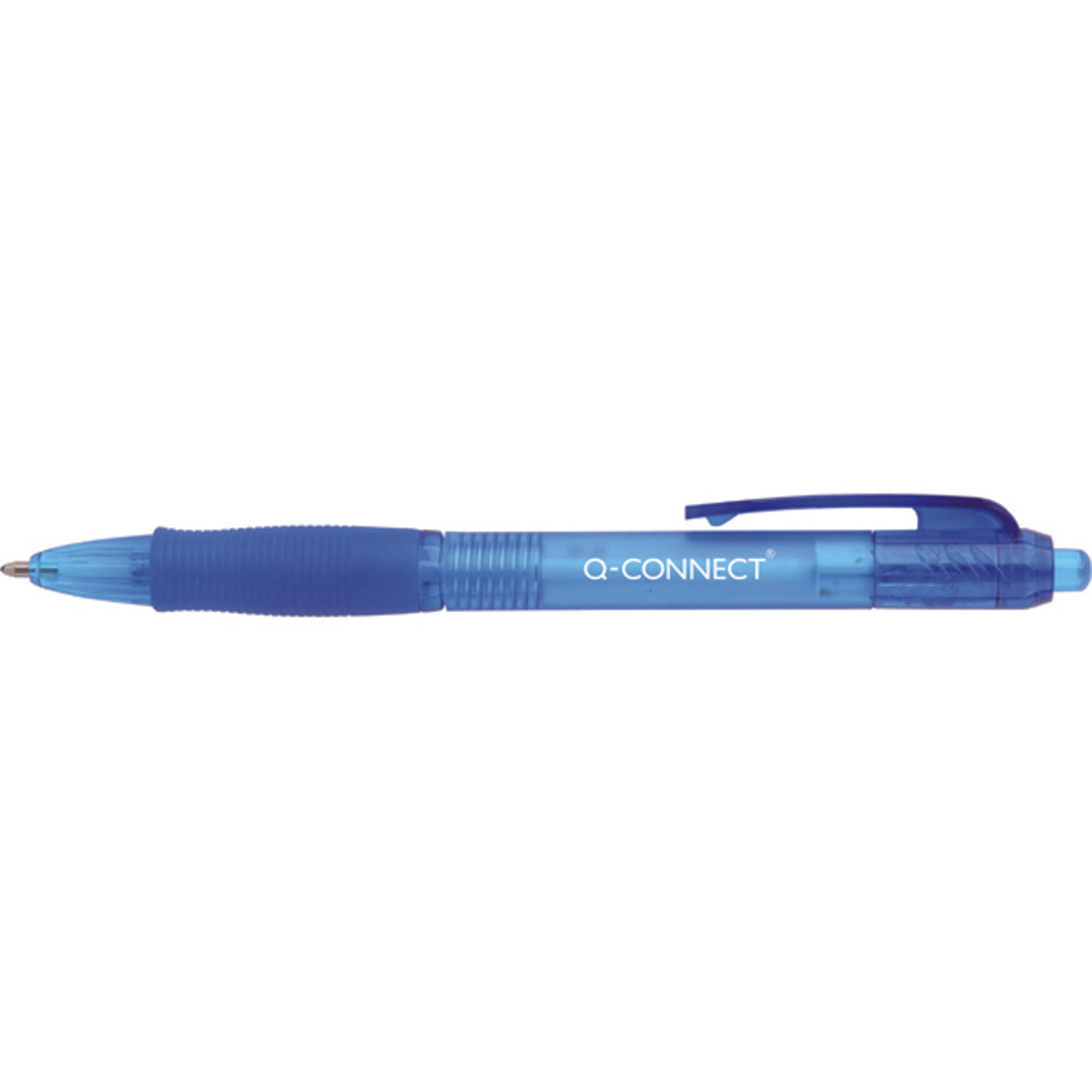 Retractable Ballpoint Pens - Blue - Pack of 10