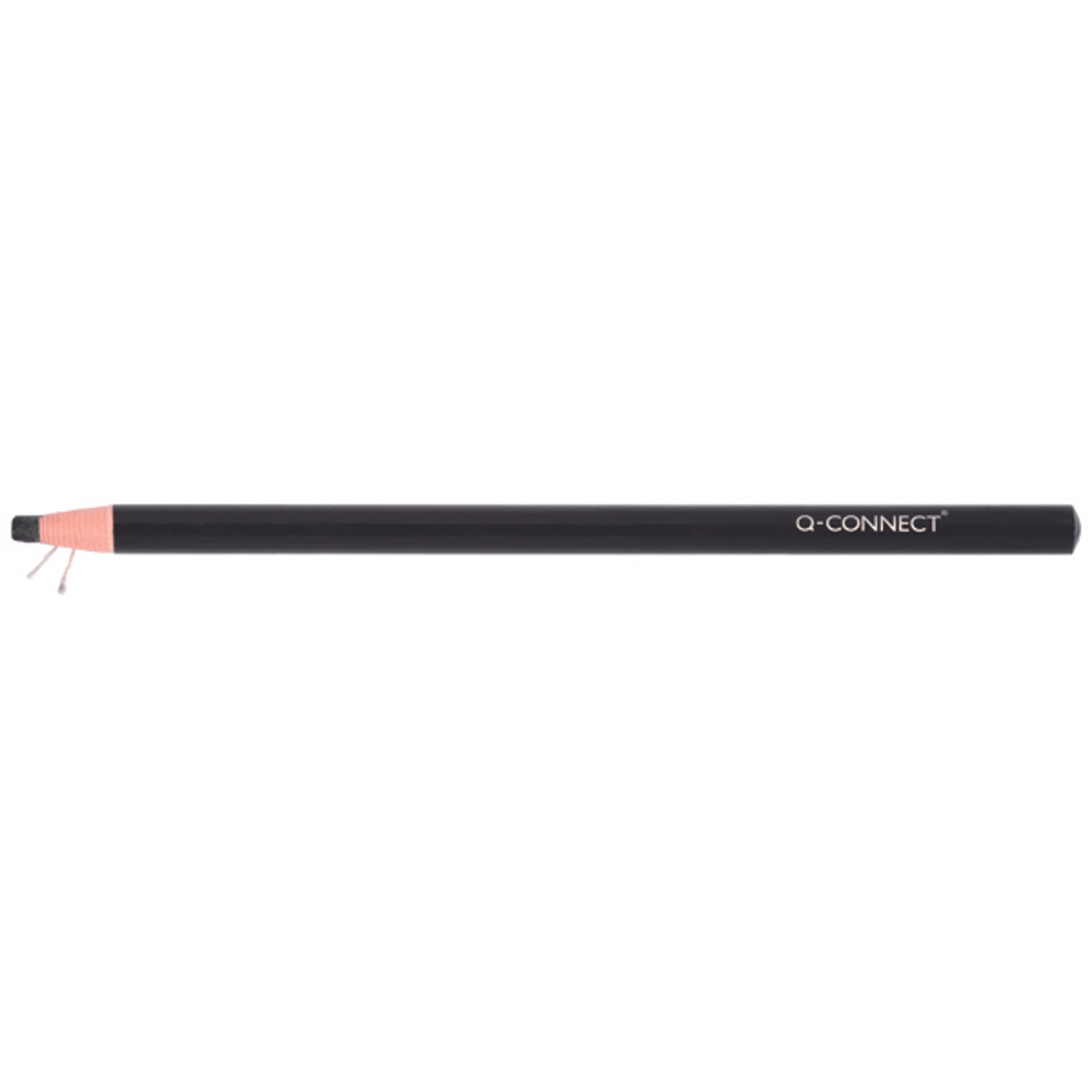 Chinagraph Pencil Black - Pack of 12