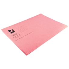 Square Cut Folders Light Weight - Pink - Pack of 100