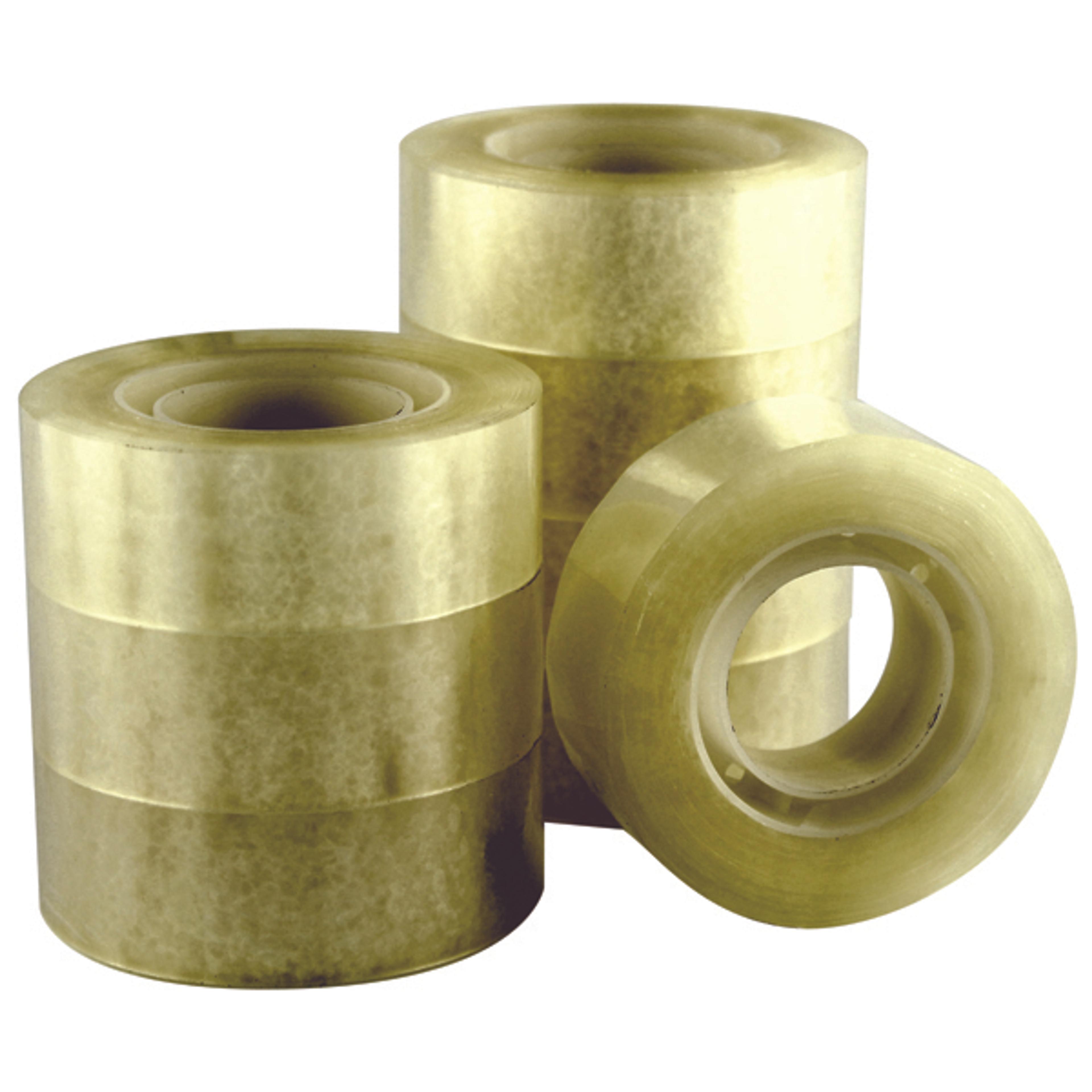 Adhesive Tape - 19mm x 33m - Pack of 8