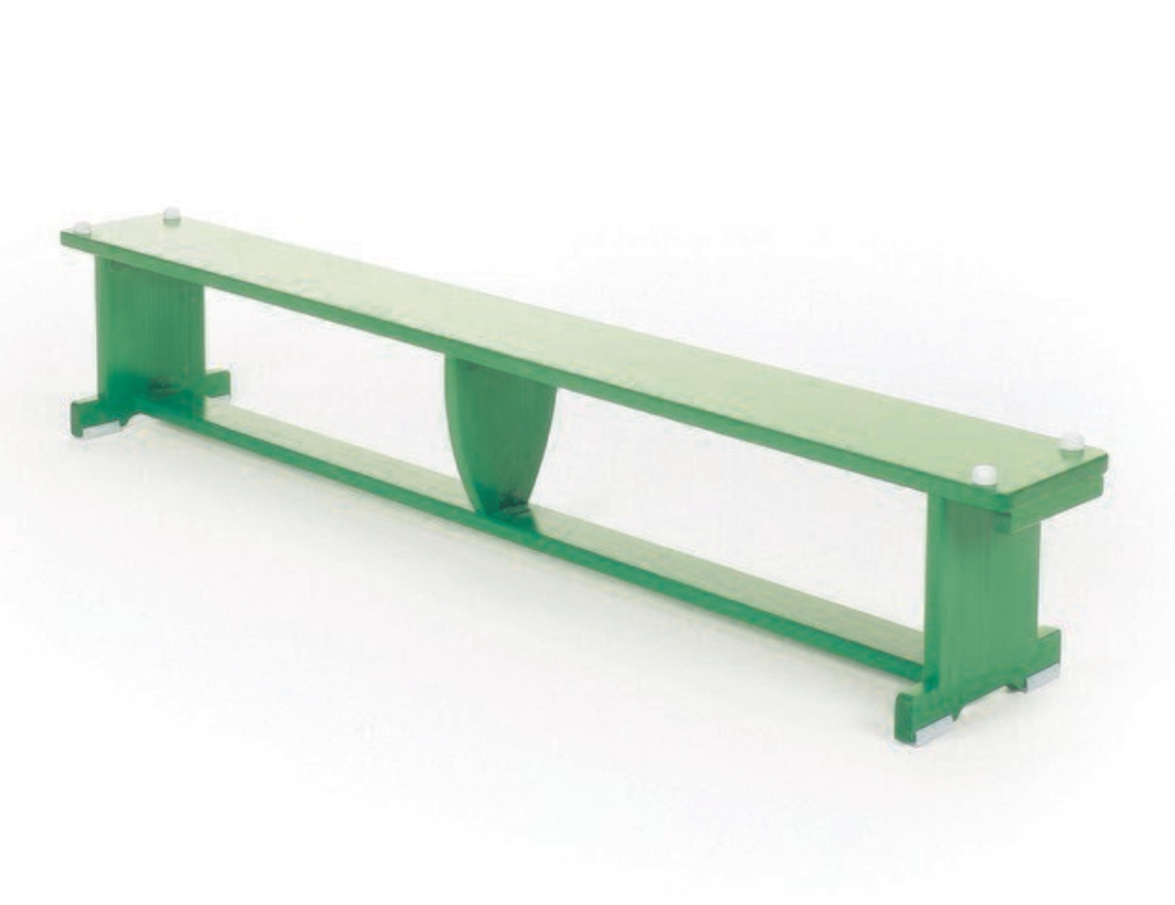 Activ-Bench 2m - Green With Castors One End