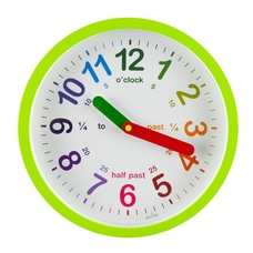 Lulu Time Teaching Clock - Yellow