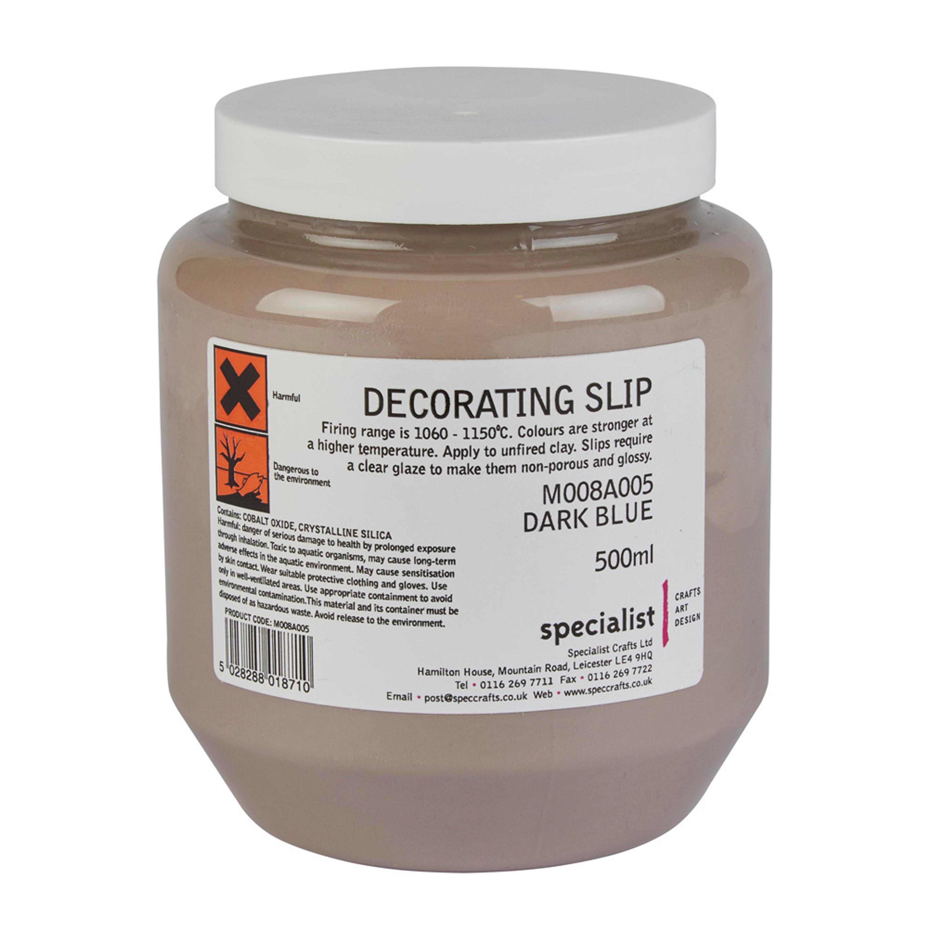 Decorating Slip 500ml - Dark Blue
