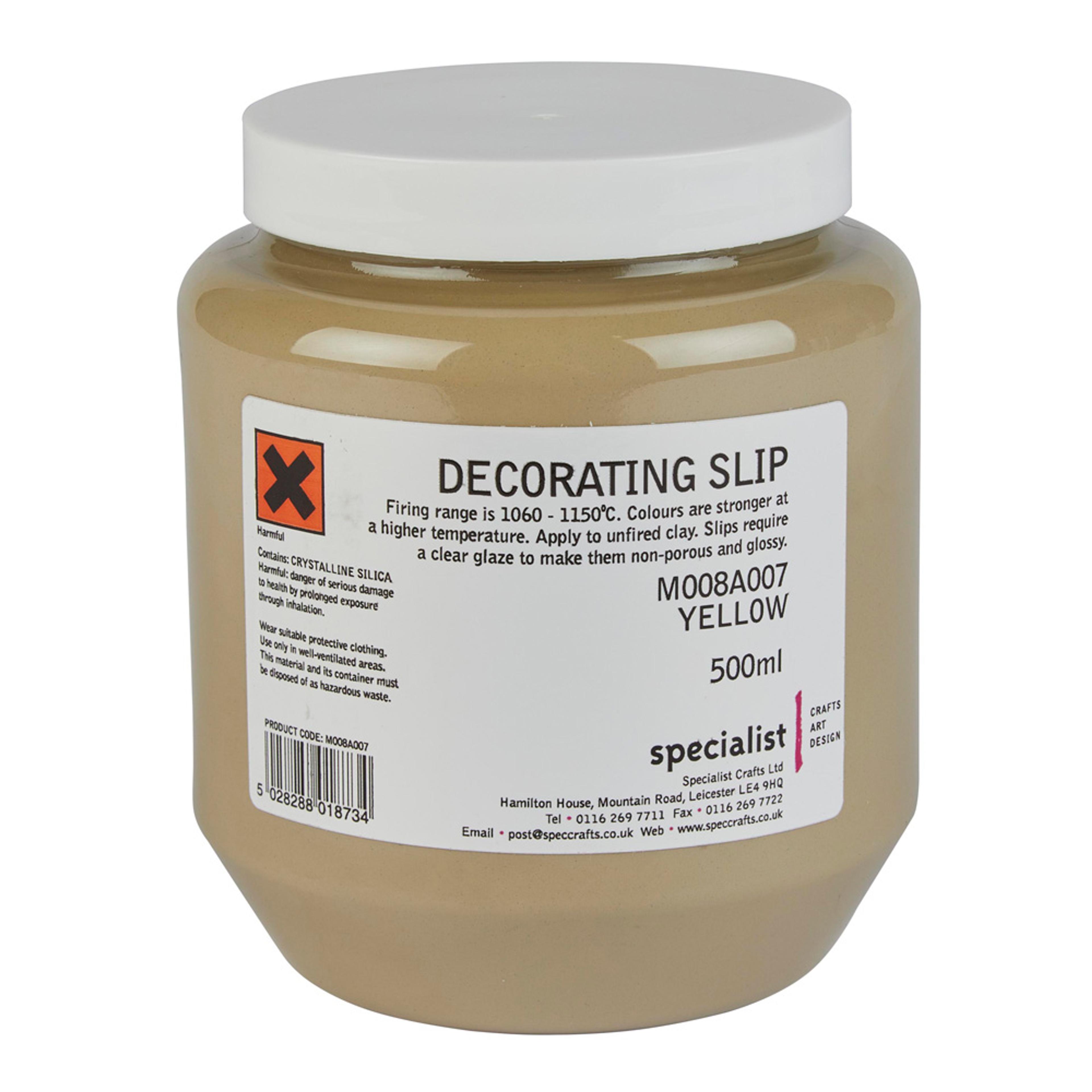Decorating Slip 500ml - Yellow
