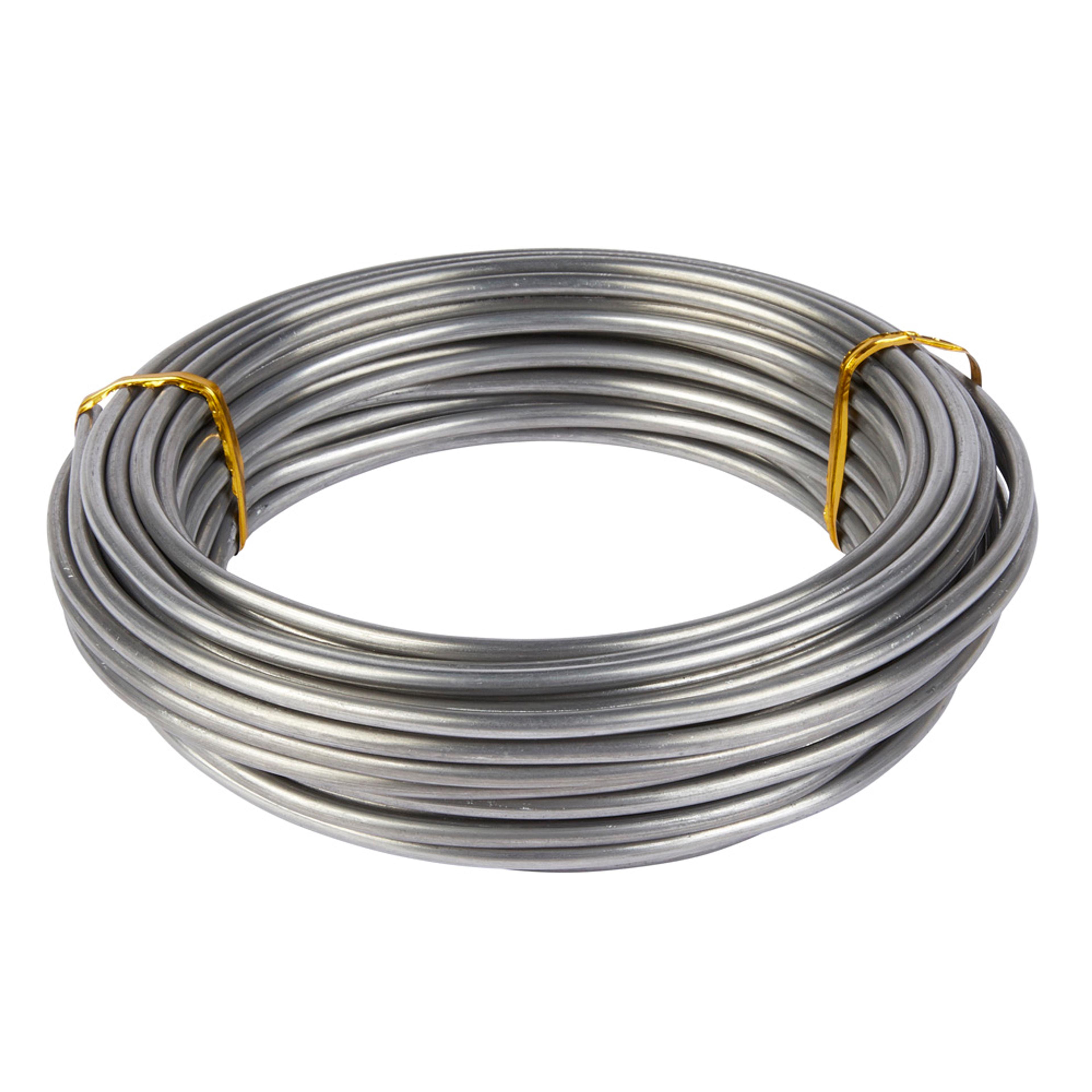 Soft Aluminium Wire - 3.2mm x 10m length