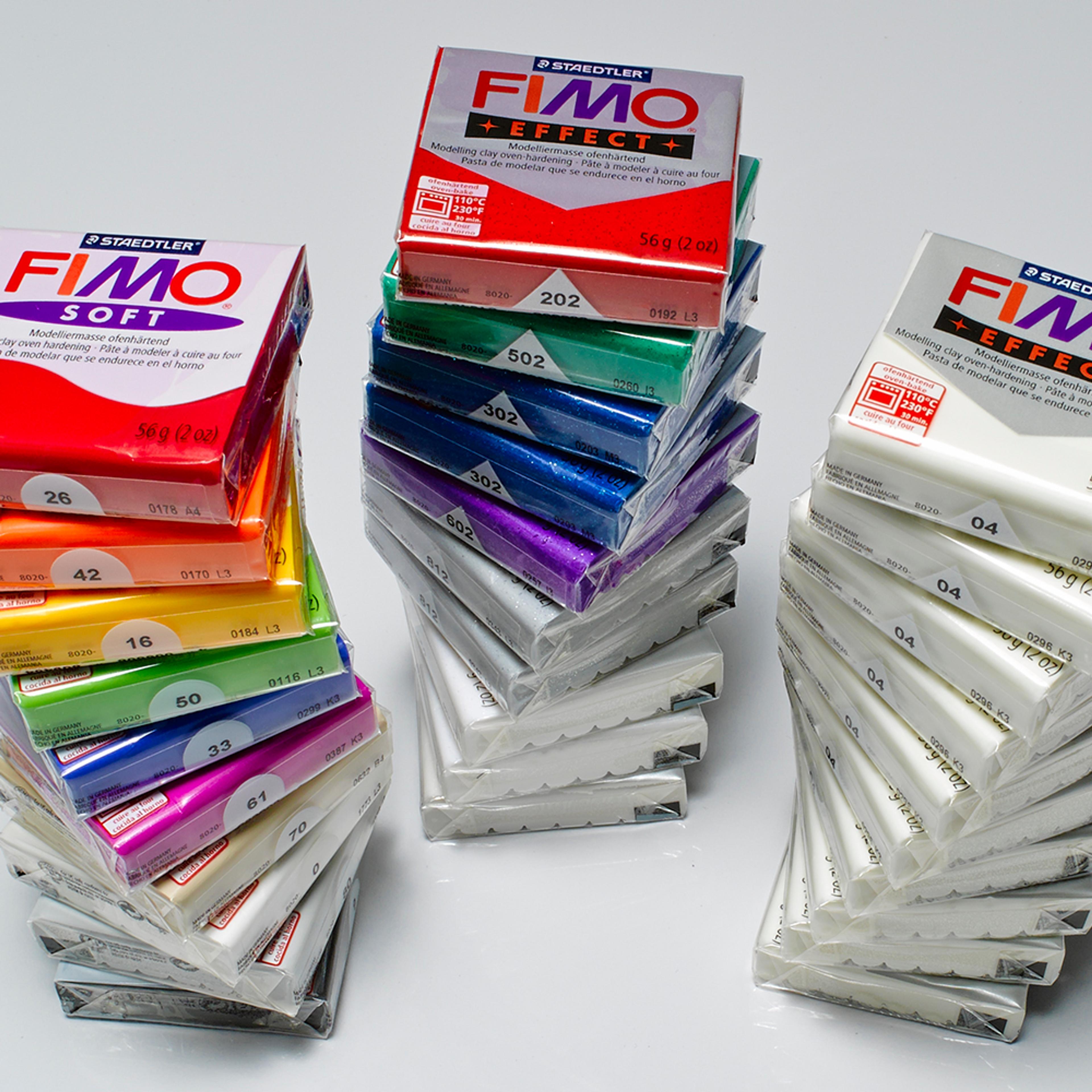 Fimo Soft Assorted Packs. Pack of 10.