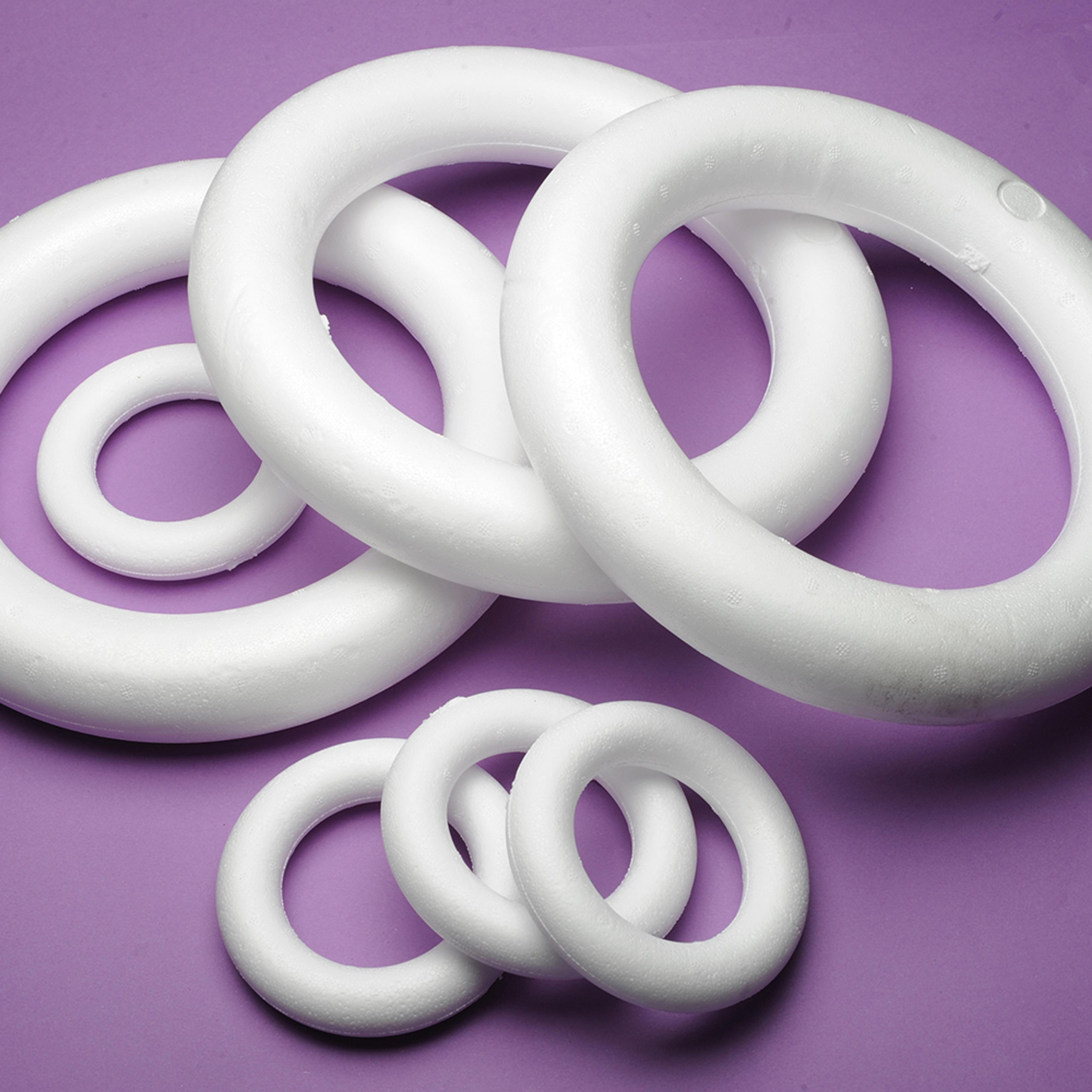 Polystyrene Rings - 125mm dia. Pack of 10