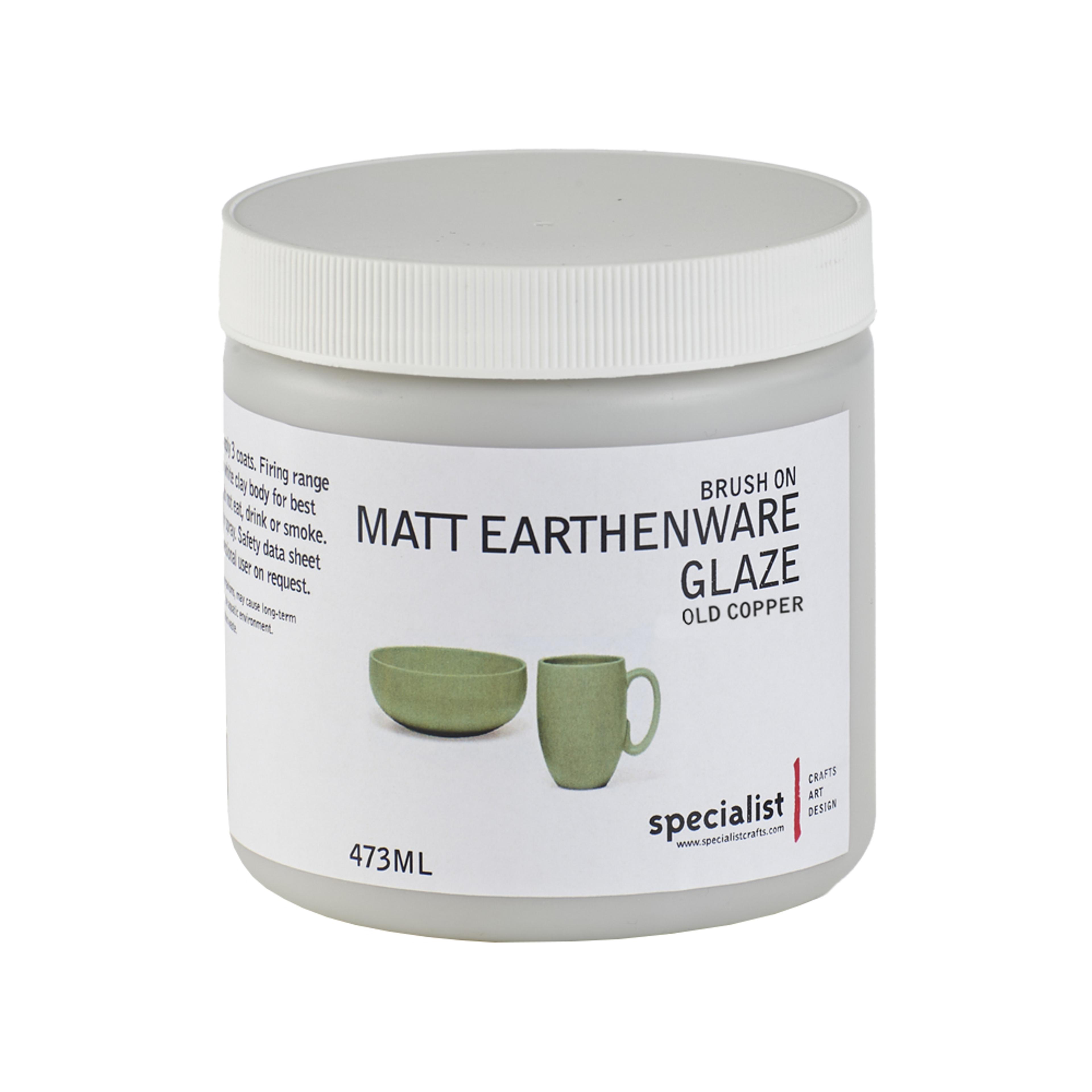 Matt Earthenware Glazes - Old Copper