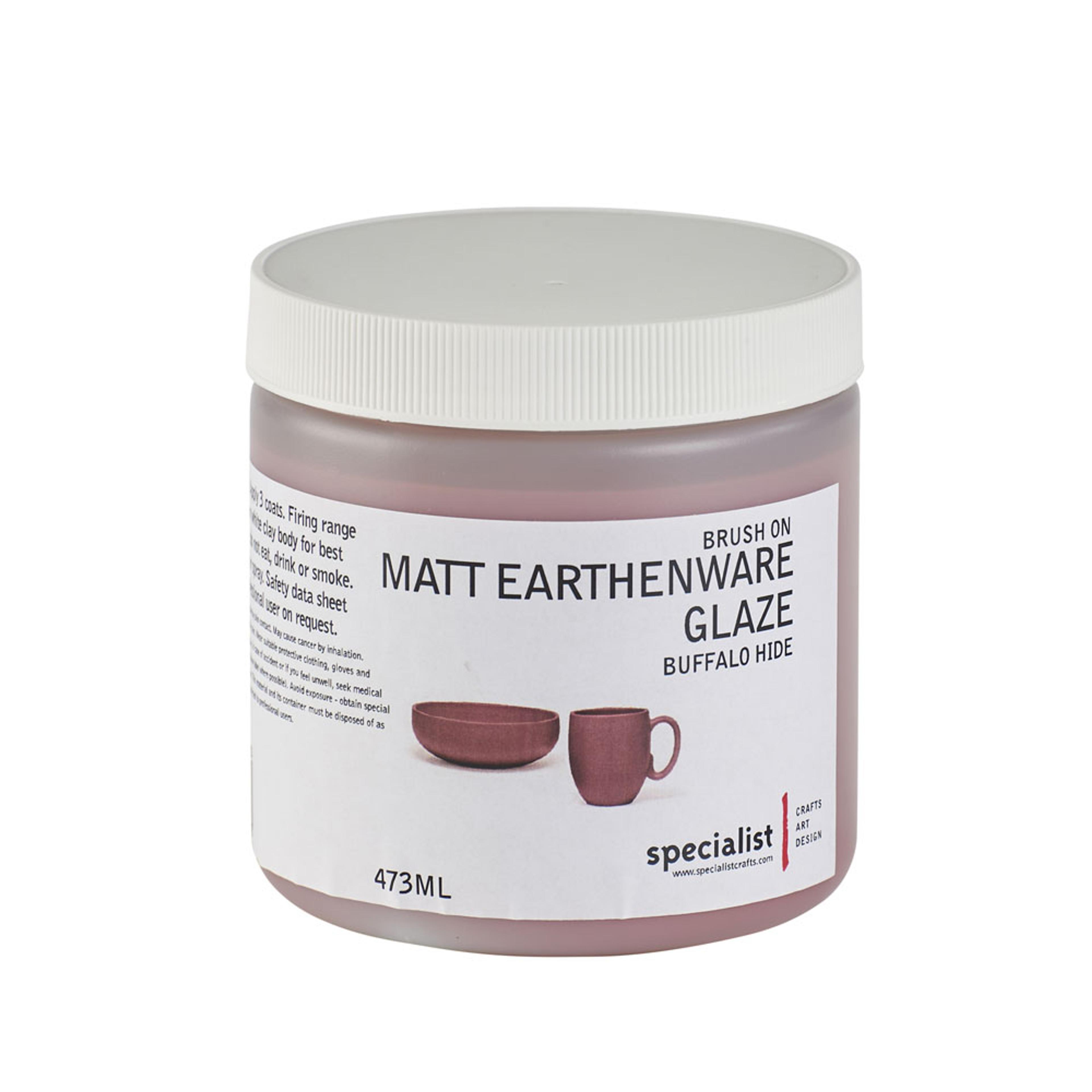 Specialist Crafts Matt Earthenware Glazes - Buffalo Hide