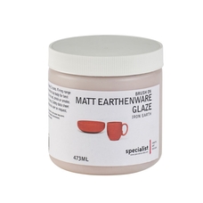 Matt Earthenware Glazes - Iron Earth