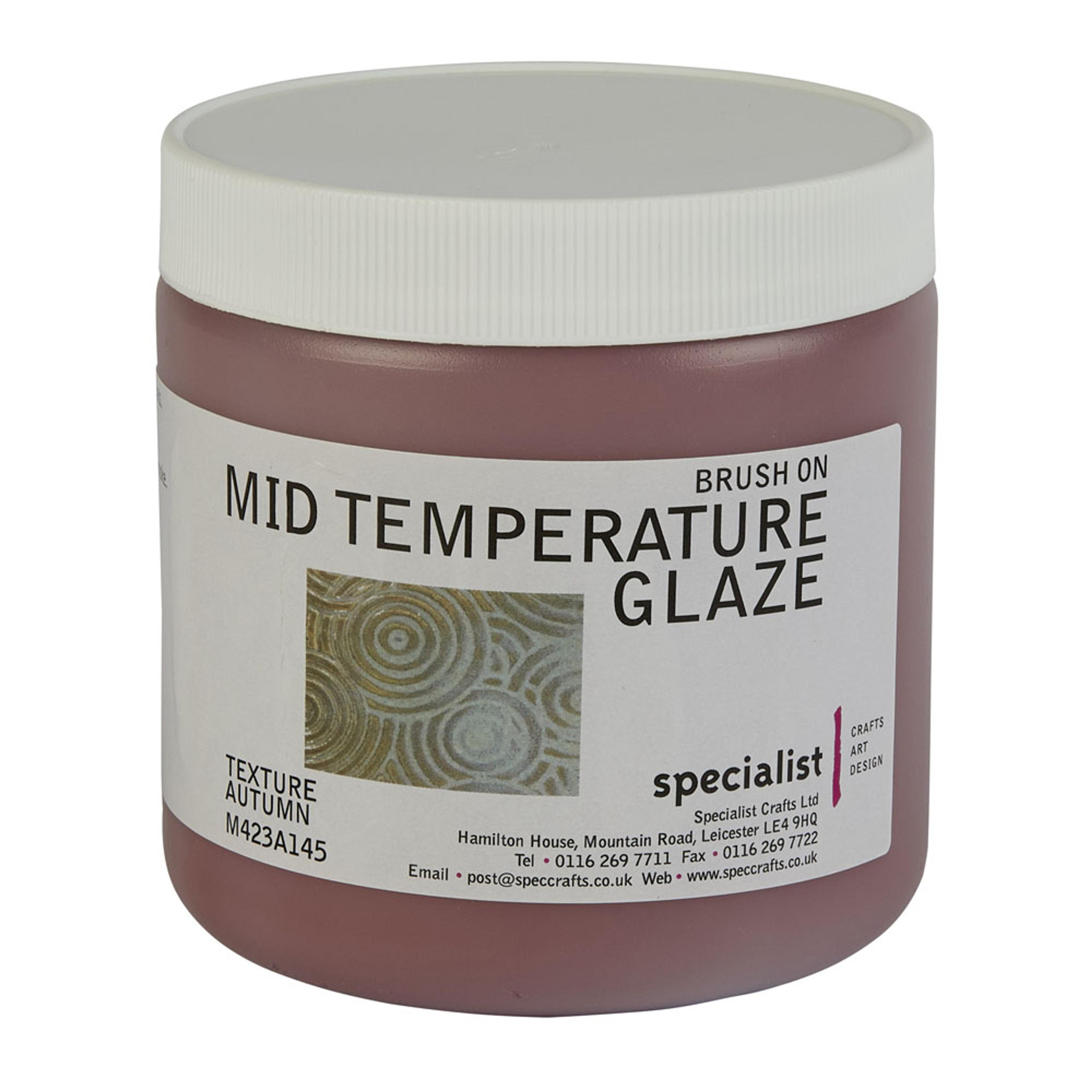 Specialist Crafts Mid Temperature Glaze 473ml - Texture Autumn (G)