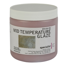 Mid Temperature Glaze 473ml - Texture Burgundy (G)