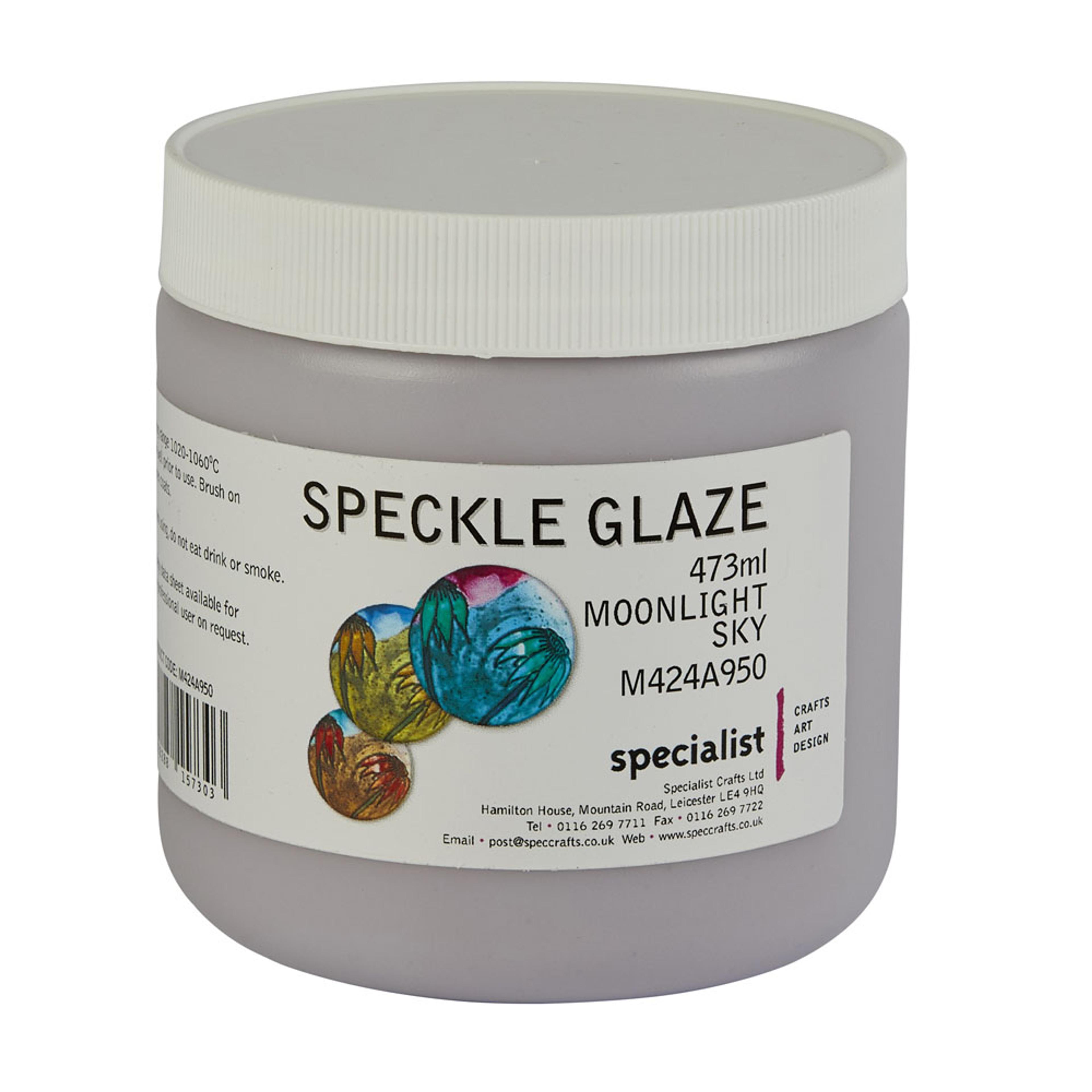 Speckle Effect Earthenware Glazes - Moonlit Sky (GF)