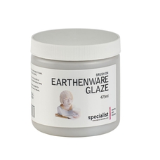 Lead-Free Earthenware Glaze 473ml Tub - Charcoal