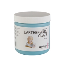 Lead-Free Earthenware Glaze 473ml Tub - Teal Blue