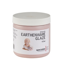 Lead-Free Earthenware Glaze 473ml Tub - Deep Pink