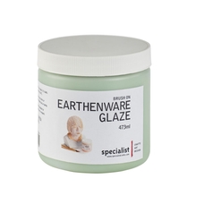 Lead-Free Earthenware Glaze 473ml Tub - Grass Green