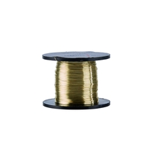 Coloured Enamelled Wire - 0.2mm x 175m Reel - Light Gold