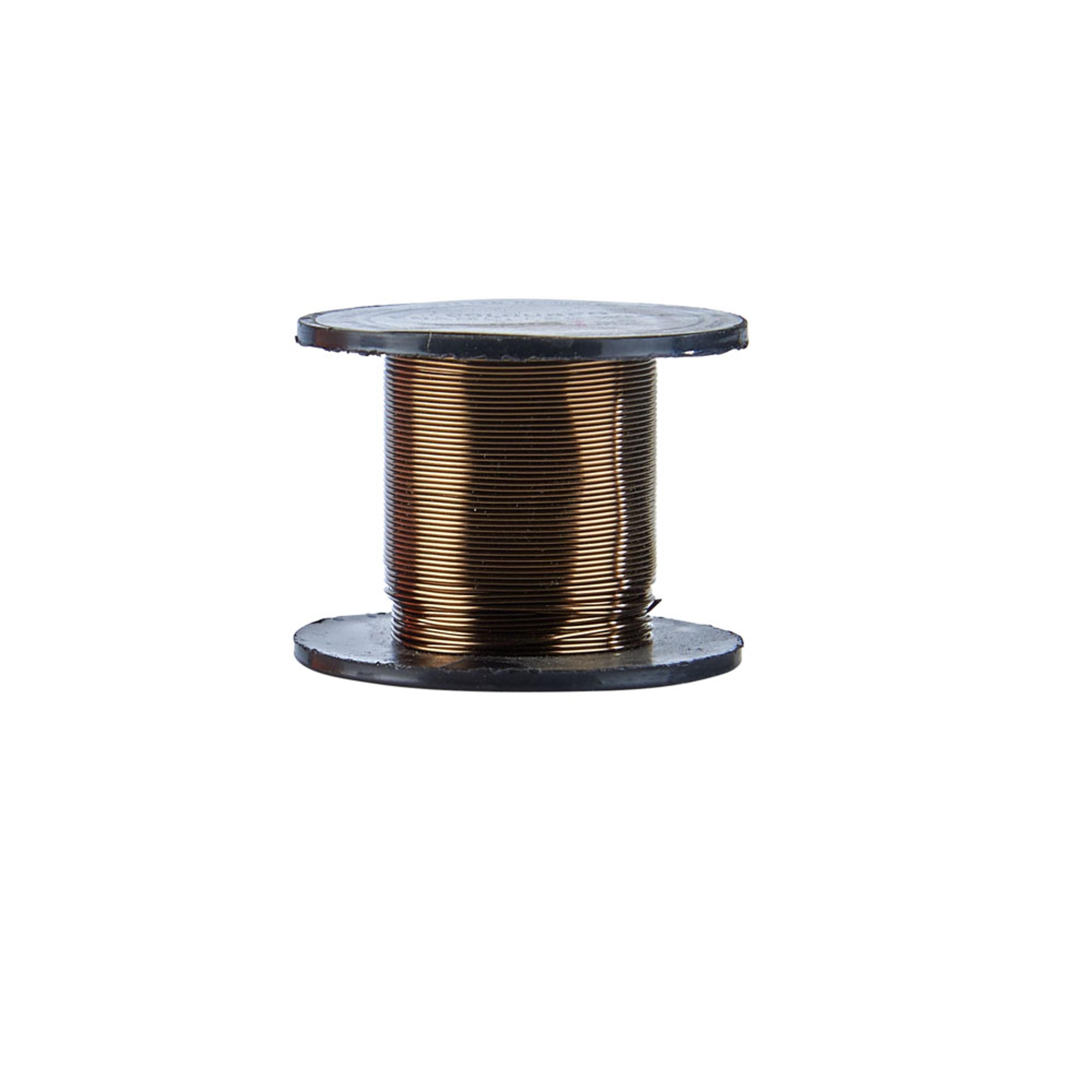 Coloured Enamelled Wire 0.5mm x 25m Reel - Gun Metal