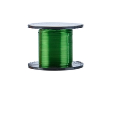 Coloured Enamelled Wire 0.5mm x 25m Reel - Green