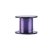 Coloured Enamelled Wire 0.5mm x 25m Reel - Violet